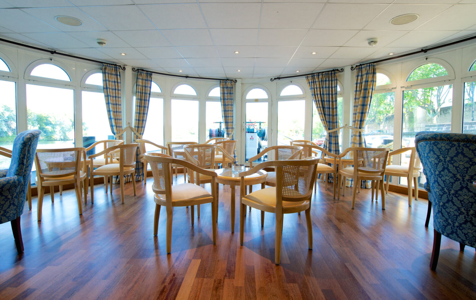 Le salon panoramique du Chardonnay